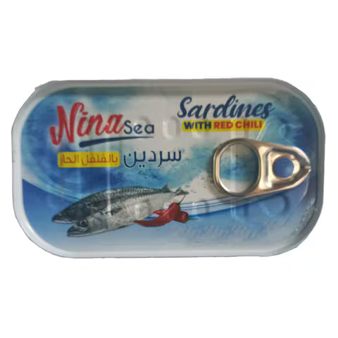 Nina Sea Sardines Vegtable Chili 125GR