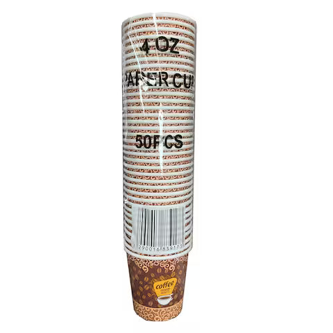 Paper 50 Cups Pack 4OZ