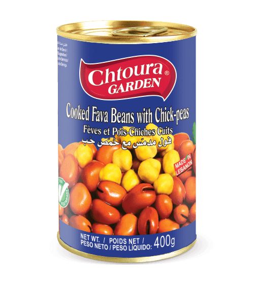 Foul with Chickpeas (Chtoura Gardens) 400g